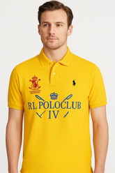 Men’s Yellow Polo Club Polo Tee